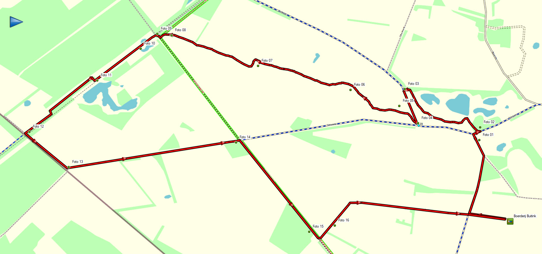 Routekaart